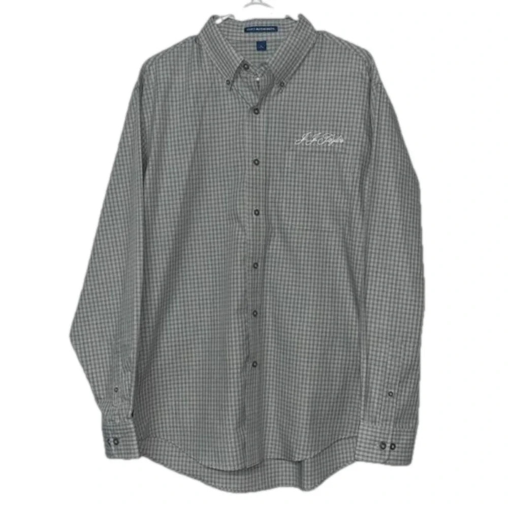 Port Authority J.J.‎ Taylor Mens long sleeved button down large shirt